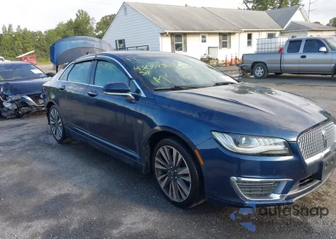 2017 Lincoln Mkz Select from USA, damaged, VIN 3LN6L5C92HR645278